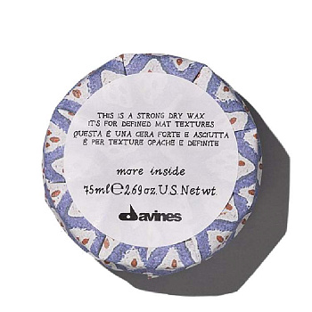 DAVINES More Inside Strong Dry Wax