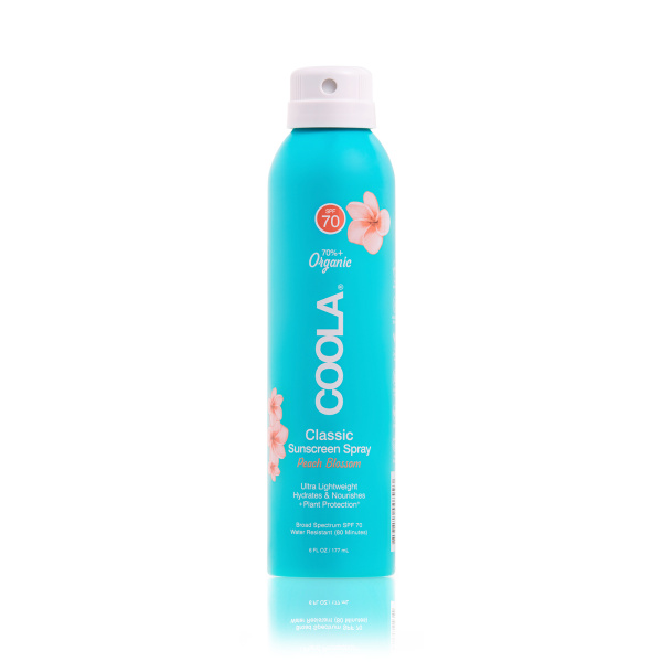 COOLA Classic Sunscreen Spray Peach Blossom SPF70 177 ml.