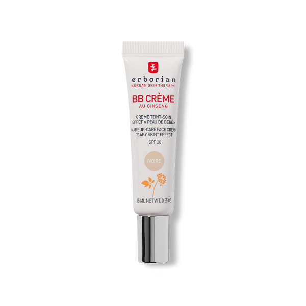 ERBORIAN BB Creme Au Ginseng SPF20 Ivoire 15 ml.