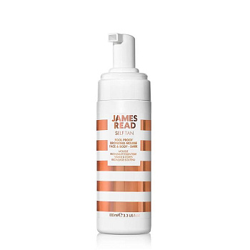 James Read Fool Proof Bronzing Mousse Face & Body Dark