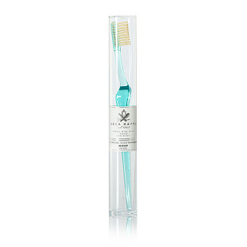 ACCA KAPPA Зубная щетка с нейлоновой щетиной средней жесткости (цвет Aquamarine)