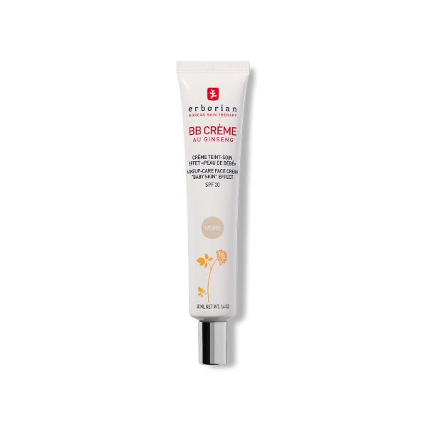 ERBORIAN BB Creme Au Ginseng SPF20 Ivoire 40 ml.