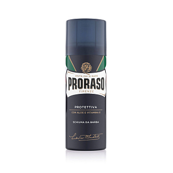 Proraso Shaving Foam Protective Aloe & Vitamin E 50 ml.