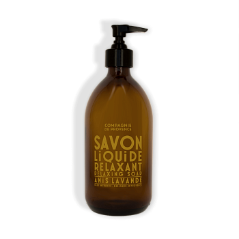 COMPAGNIE DE PROVENCE Anis Lavande Anise Lavender Liquid Marseille Soap 300 ml.