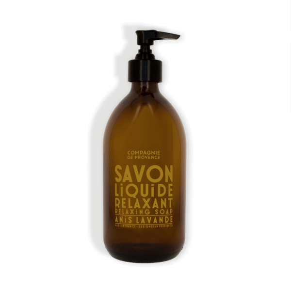 COMPAGNIE DE PROVENCE Anis Lavande Anise Lavender Liquid Marseille Soap 300 ml.
