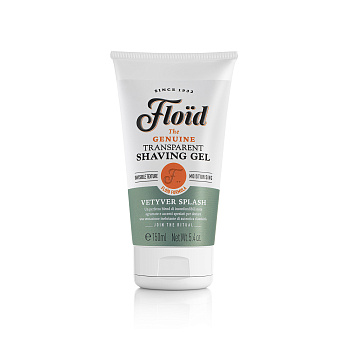Floid Transparent Shaving Gel Vetyver Splash