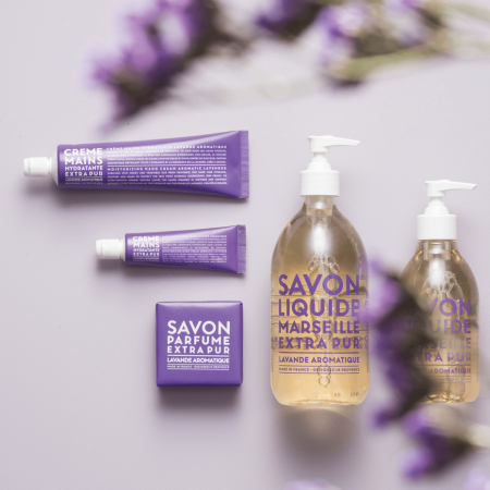 COMPAGNIE DE PROVENCE Lavande Aromatique Aromatic Lavender Liquid Marseille Soap 300 ml.