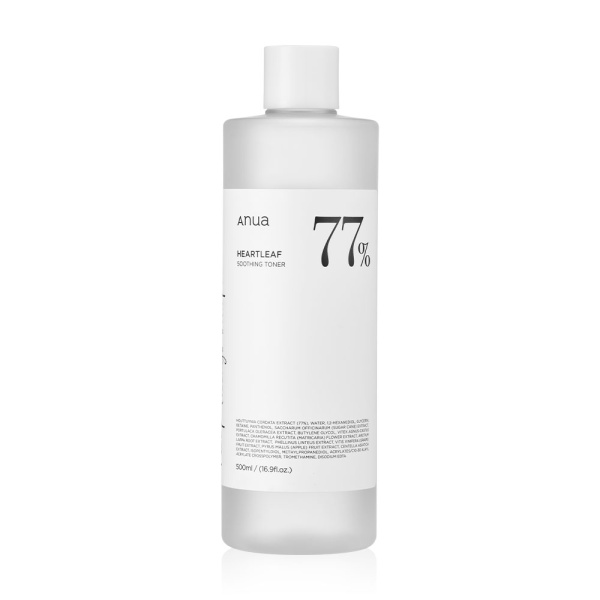 ANUA Heartleaf 77% Soothing Toner 500 ml.