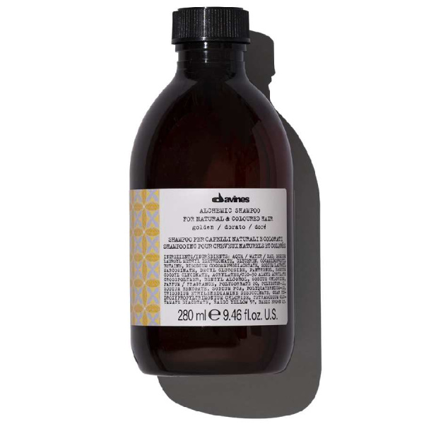 DAVINES Alchemic Shampoo For Natural And Coloured Hair Golden
