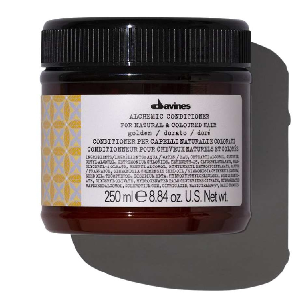 DAVINES Alchemic Conditioner For Natural And Coloured Hair Golden