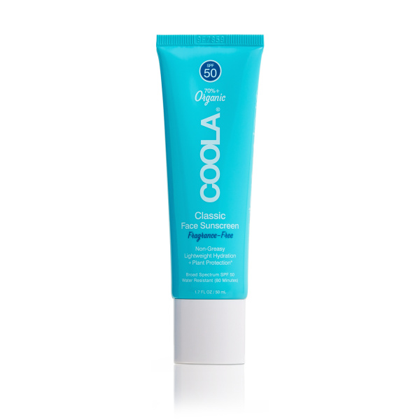 COOLA Classic Face Sunscreen Fragrance-Free SPF50