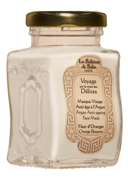 La Sultanе De Saba Argan Anti-Ageing Face Mask Orange Blossom