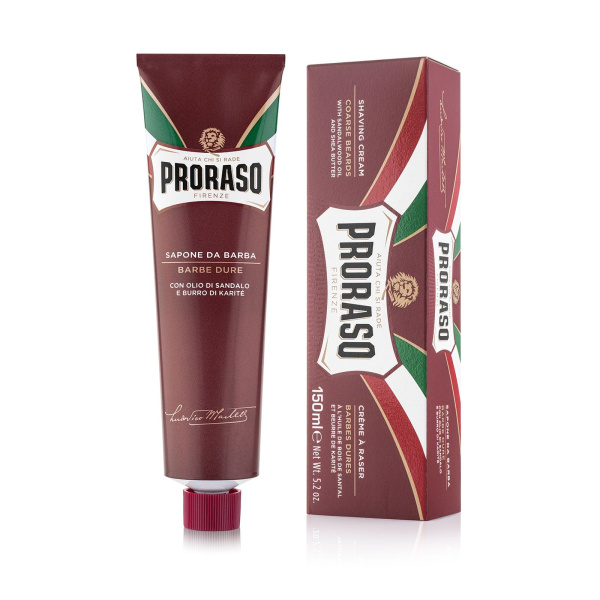 Proraso Shaving Cream Tube Nourish Sandalwood and Shea Butter