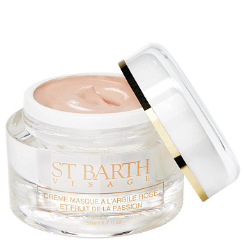 Ligne St. Barth Cream Mask With Pink Clay and Passion Fruit