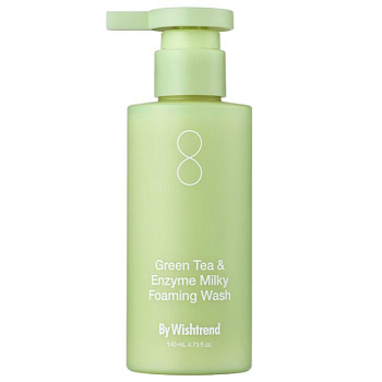 By Wishtrend Green Tea & Enzyme Milky Foaming Wash