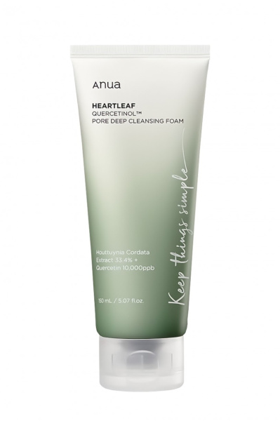 ANUA Heartleaf Quercetinol Pore Deep Cleansing Foam