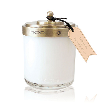 MOR Caramel and Vanilla Bean Fragrant Candle