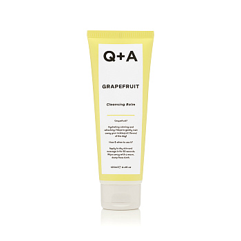 Q+A Grapefruit Cleansing Balm