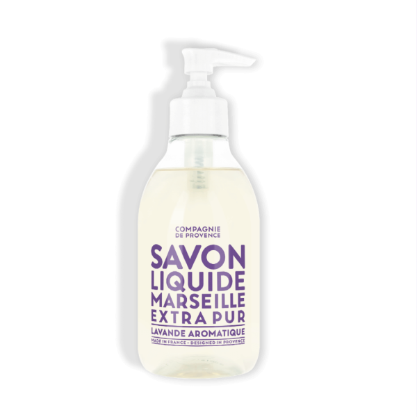 COMPAGNIE DE PROVENCE Lavande Aromatique Aromatic Lavender Liquid Marseille Soap 300 ml.