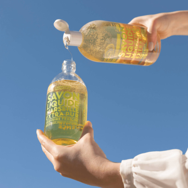 COMPAGNIE DE PROVENCE Verveine Fraiche Fresh Verbena Liquid Marseille Soap 1000 ml.