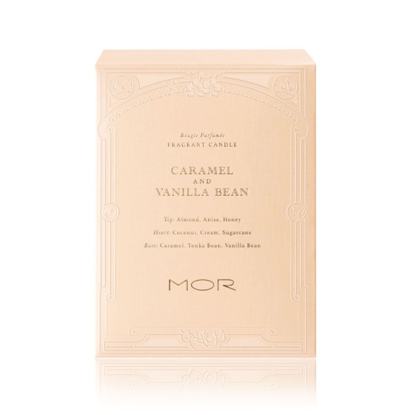 MOR Caramel and Vanilla Bean Fragrant Candle