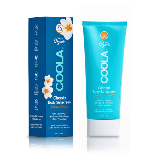 COOLA Classic Body Sunscreen Tropical Coconut SPF30