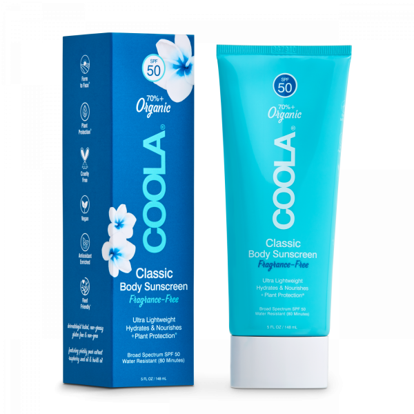 COOLA Classic Body Sunscreen Fragrance-Free SPF50 148 ml.