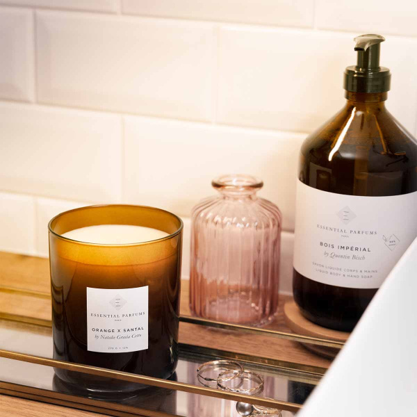 Essential Parfums Paris Scented Candle Orange X Santal 270 GR.