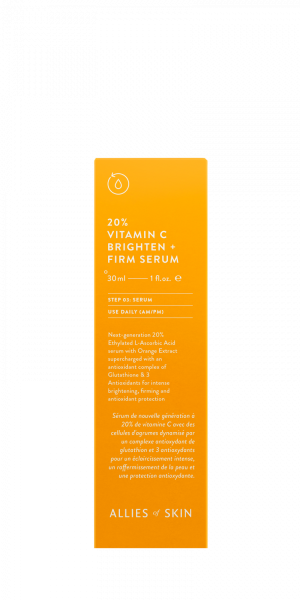 Allies of Skin 20% Vitamin C Brighten + Firm Serum