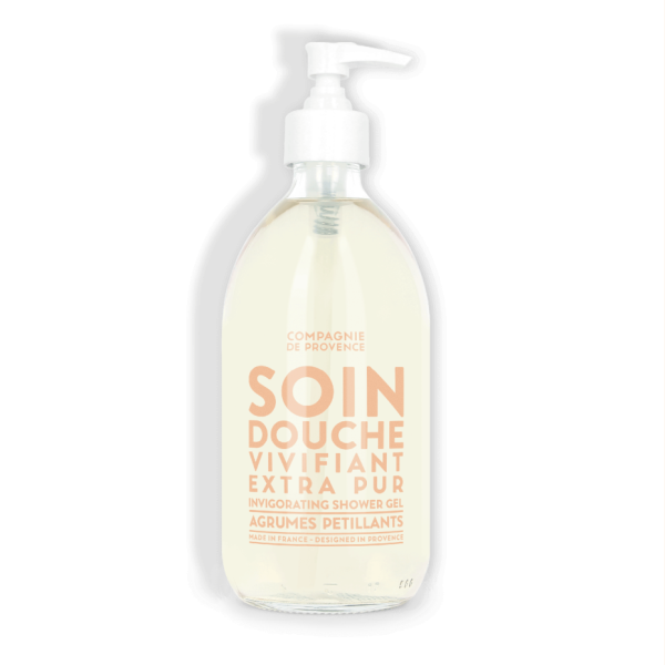 COMPAGNIE DE PROVENCE Agrumes Petillants Sparkling Citrus Invigorating Shower Gel 500 ml.