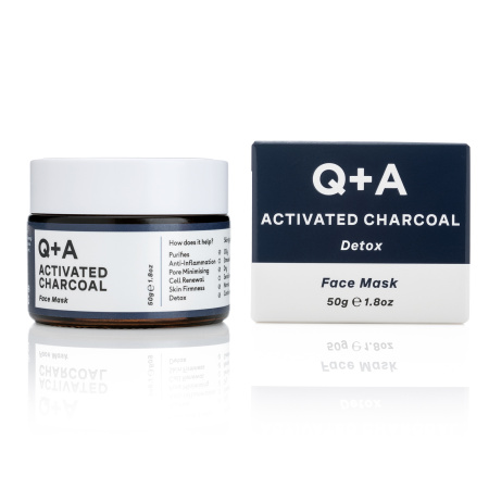 Q+A Activated Charcoal Face Mask