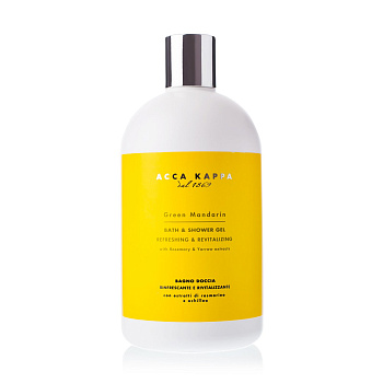 ACCA KAPPA Green Mandarin Bath & Shower Gel