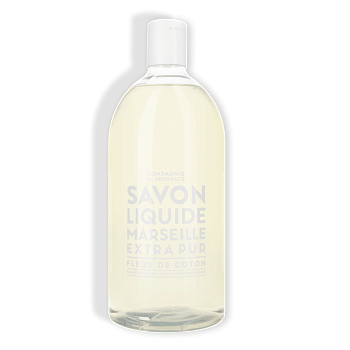 COMPAGNIE DE PROVENCE Fleur De Coton Cotton Flower Liquid Marseille Soap 1000 ml.