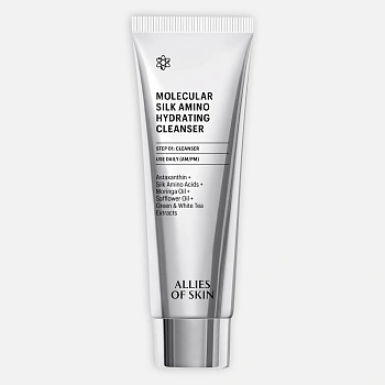 Allies of Skin Molecular Silk Amino Hydrating Cleanser 25 ml.