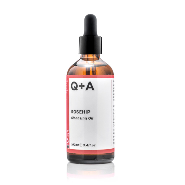 Q+A Rosehip Cleansing Oil