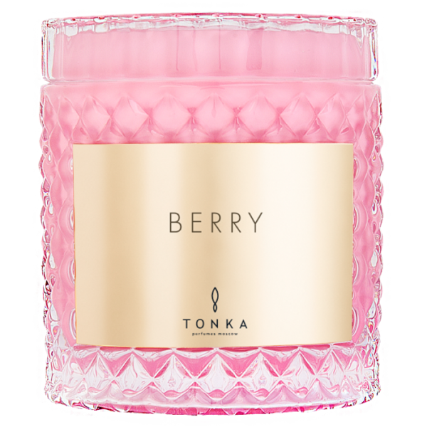 Tonka Perfumes Berry Candle 220 ml.