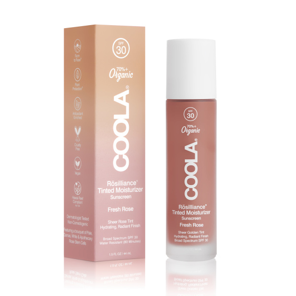COOLA Tinted Moisturizer Sunscreen SPF30 (Fresh Rose)