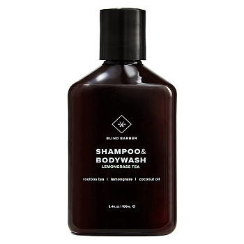 Blind Barber Lemongrass Tea Shampoo and Bodywash (travel)
